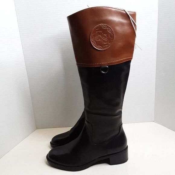 Franco Sarto Women's Tall Boot size 6M Faux Leather - Picture 12 of 13